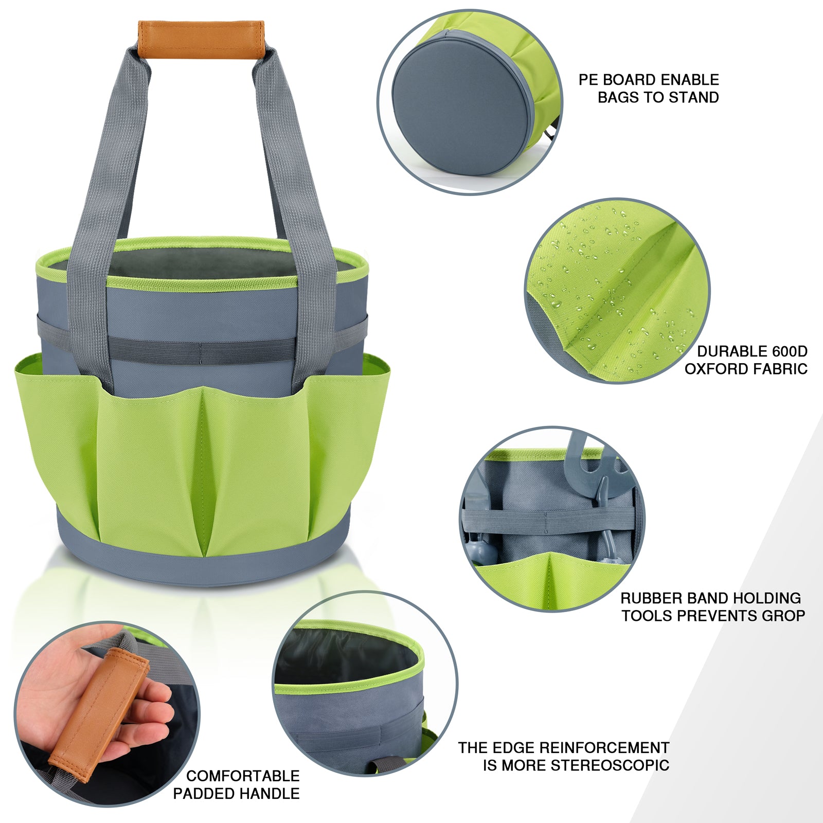 Ultimate 9-Piece Garden Tools Set with Tote Bag, Gloves, and Pruner - Perfect Gardening Gifts for Enthusiasts!
